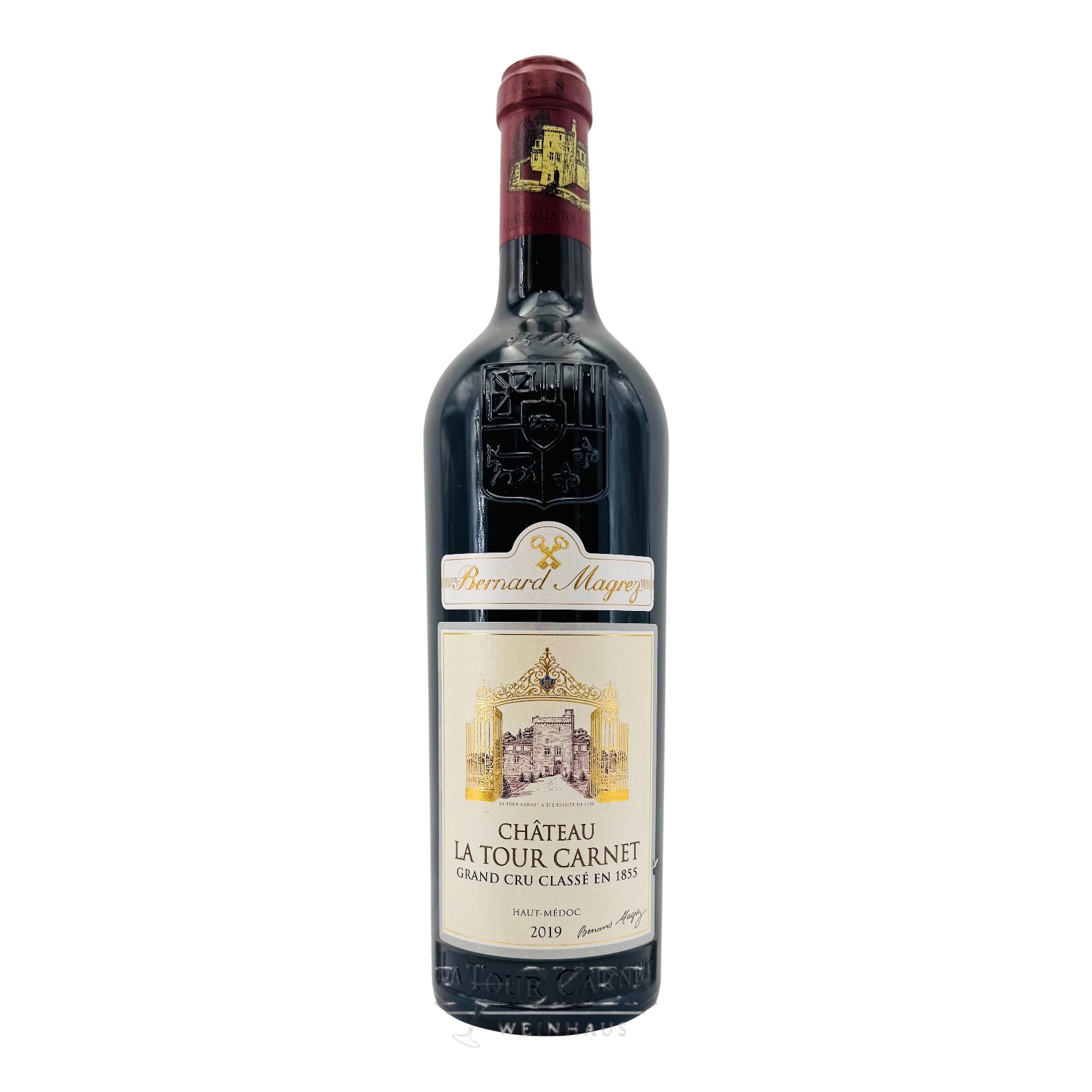 Château la Tour Carnet 2019 4e Grand Cru Classé B ernard Magrez