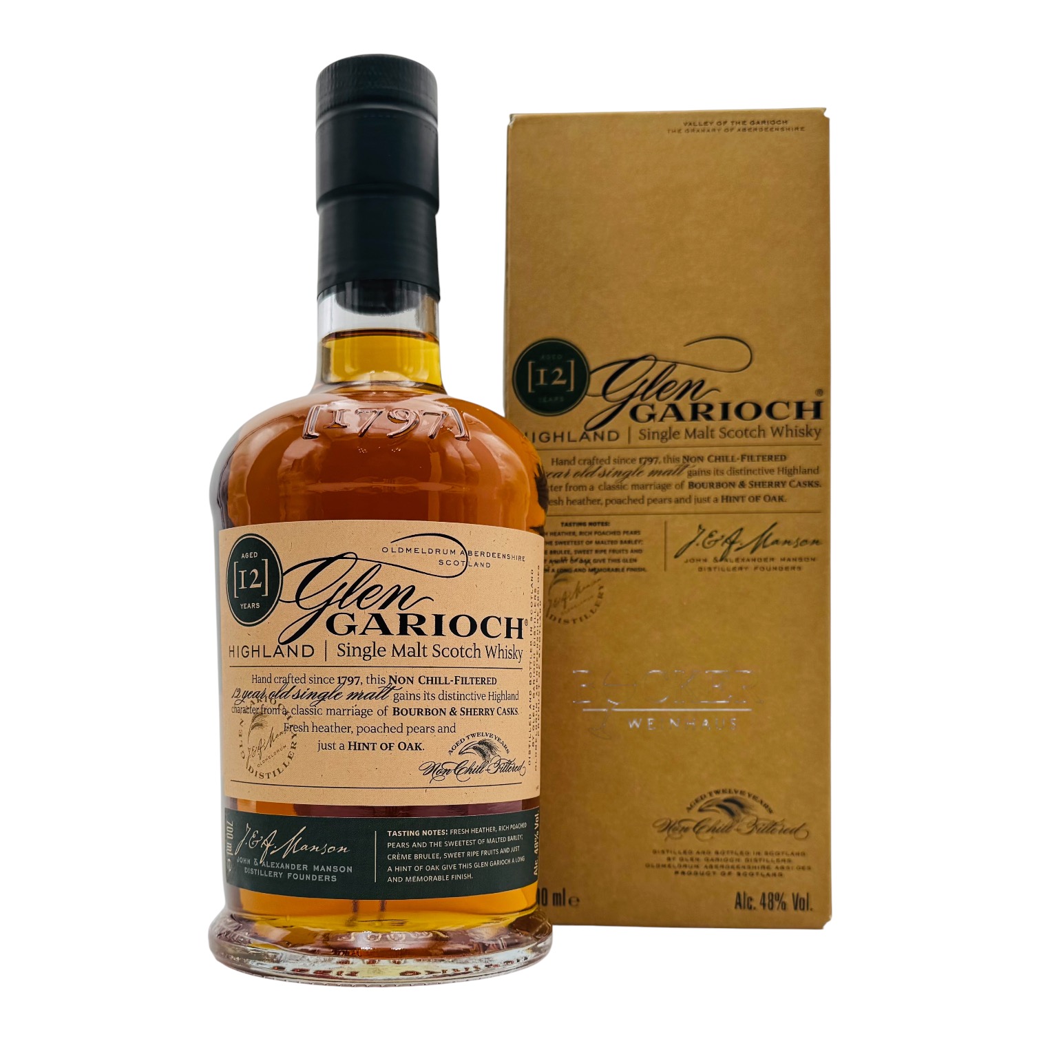 Glen Garioch - 12 Years Highland Single Malt Scotch Whisky