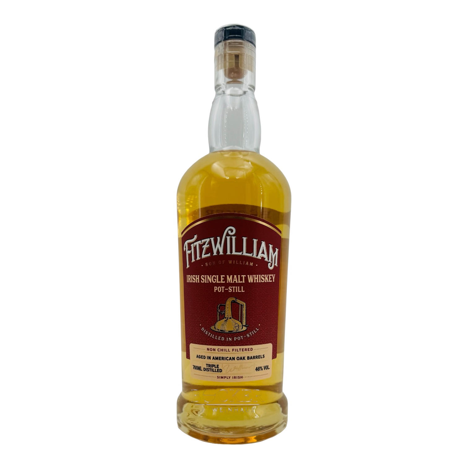 Fitzwilliam Irish Single Malt Whisky POT-STILL American Oak 46%vol. 0,70 l