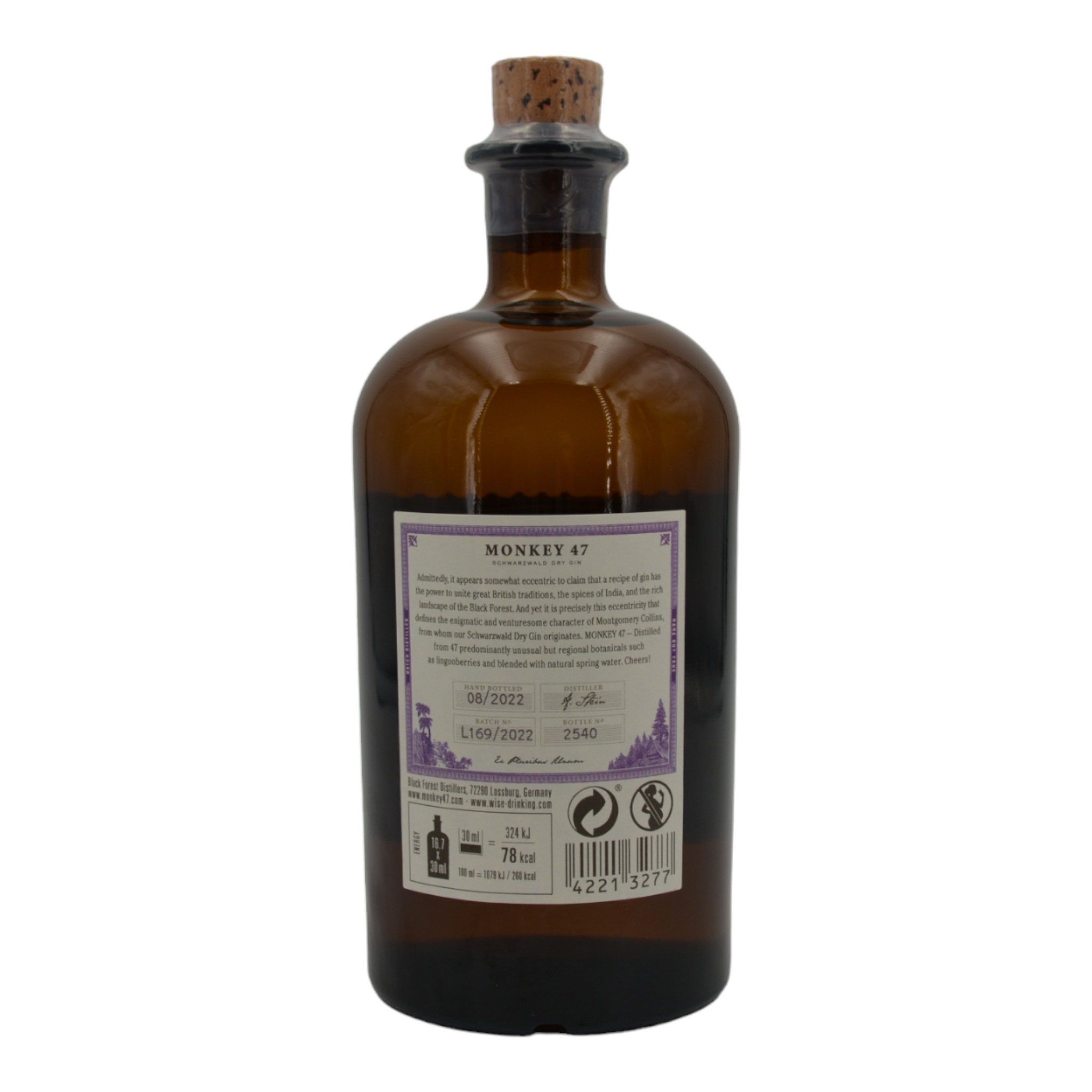 Monkey 47 Schwarzwald Dry Gin