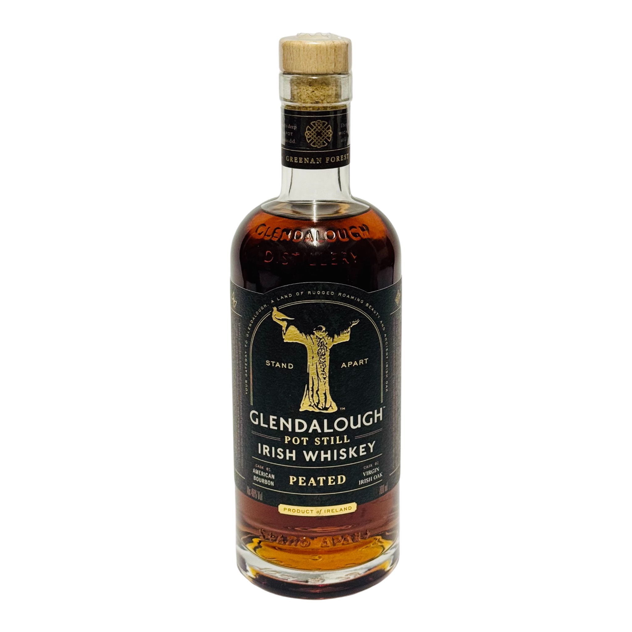 Glendalough Pot Still PEATED Irish Whiskey 0,70 l