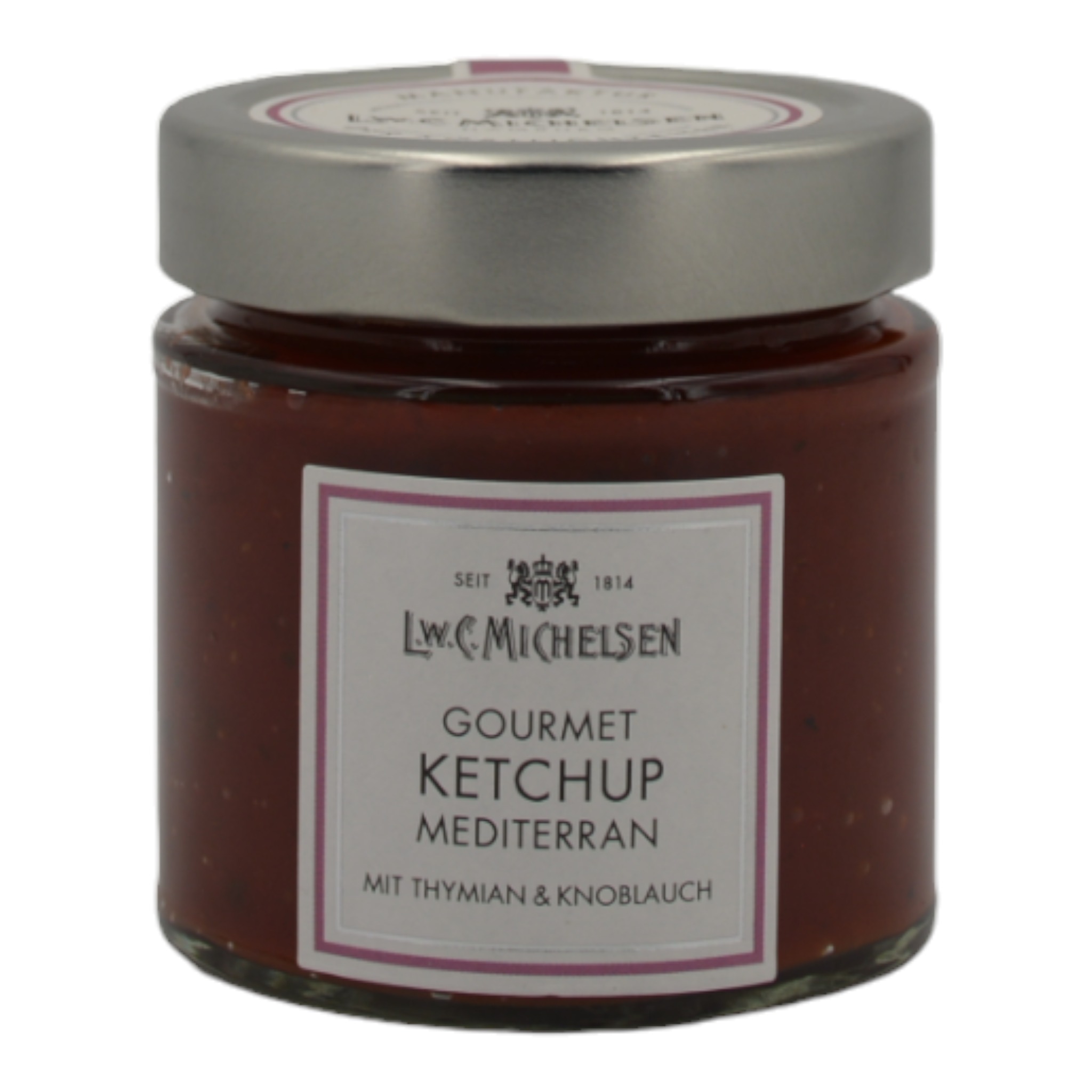L.W.C. Michelsen Gourmet Ketchup Mediterran mit Thymian und Knoblauch