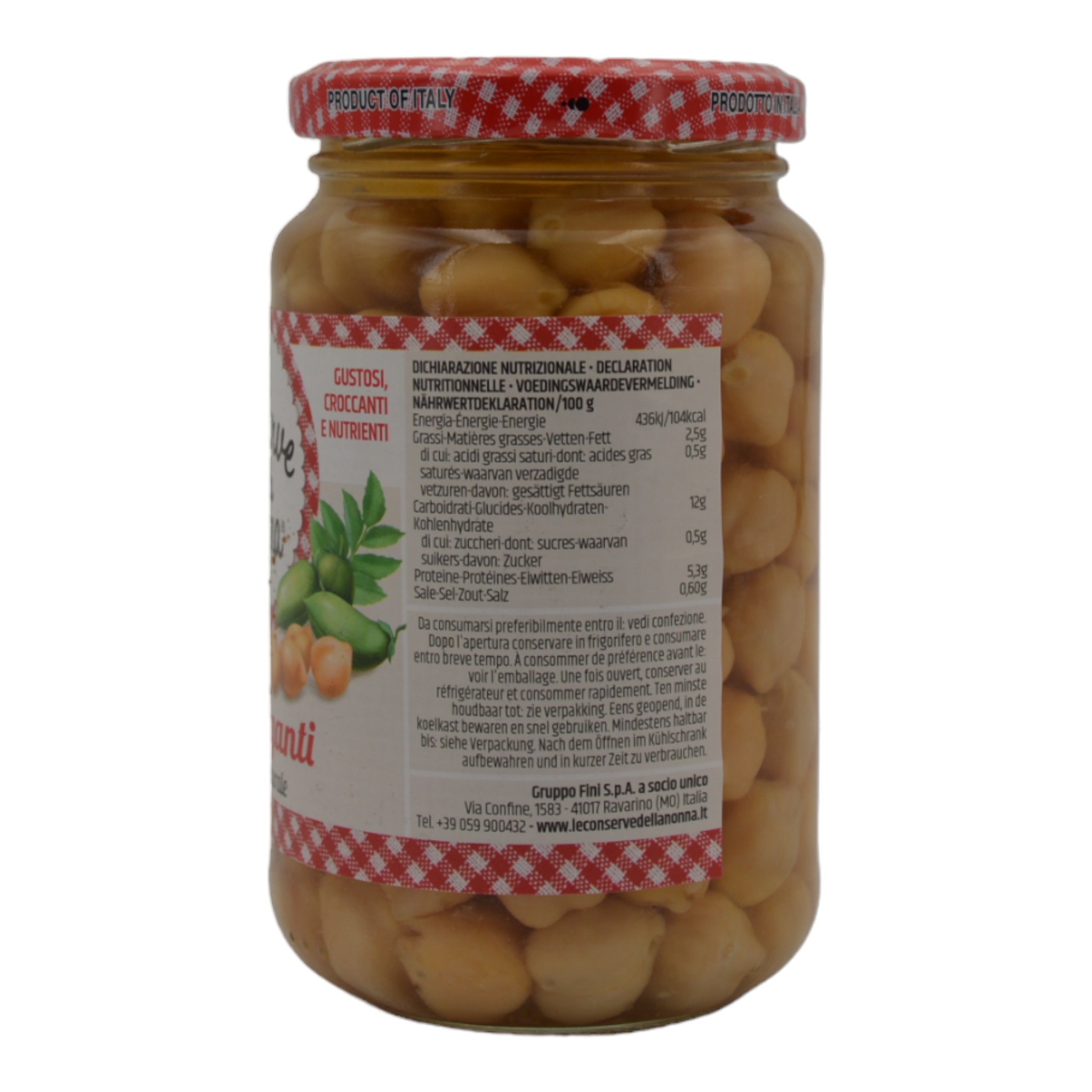 Le Conserve della Nonna Ceci Giganti Cote al Naturale