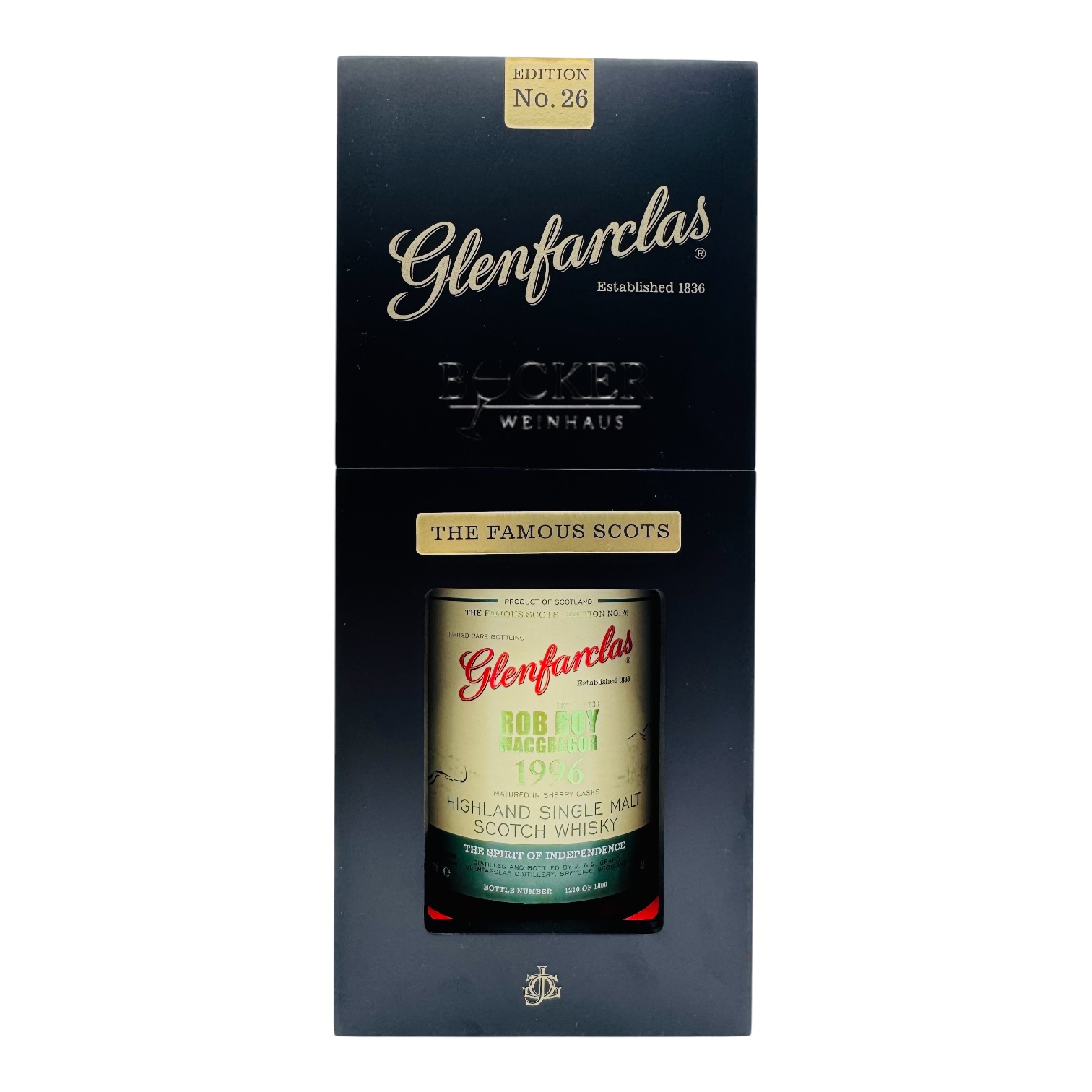 Glenfarclas ROB ROY 1996 Single Highland Malt Whisky 0,70 l