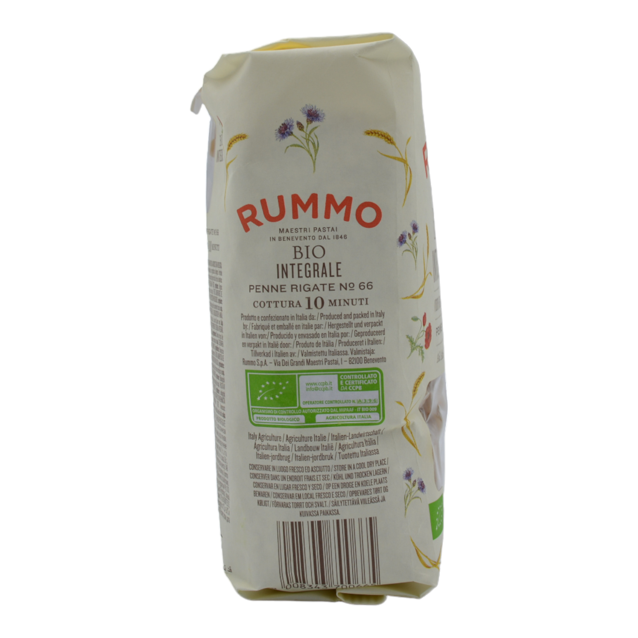 Rummo Integrale Penne Rigate No 66