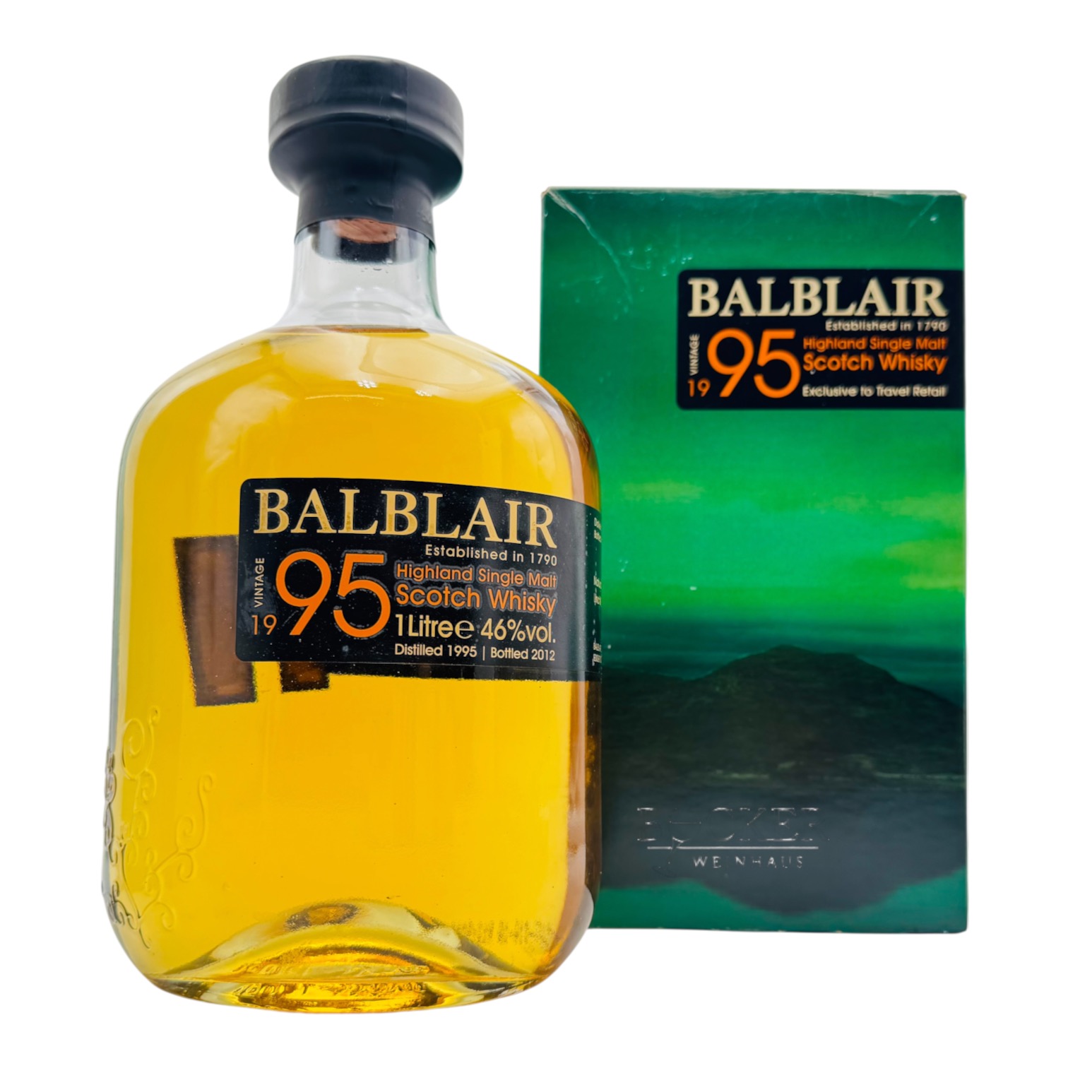 Balbair 1995 Highland Single Malt Liter