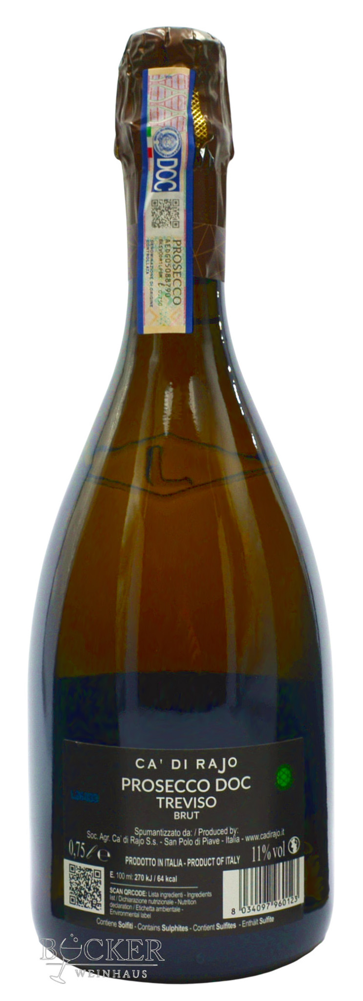 Ca' di Rajo - Prosecco Treviso Brut