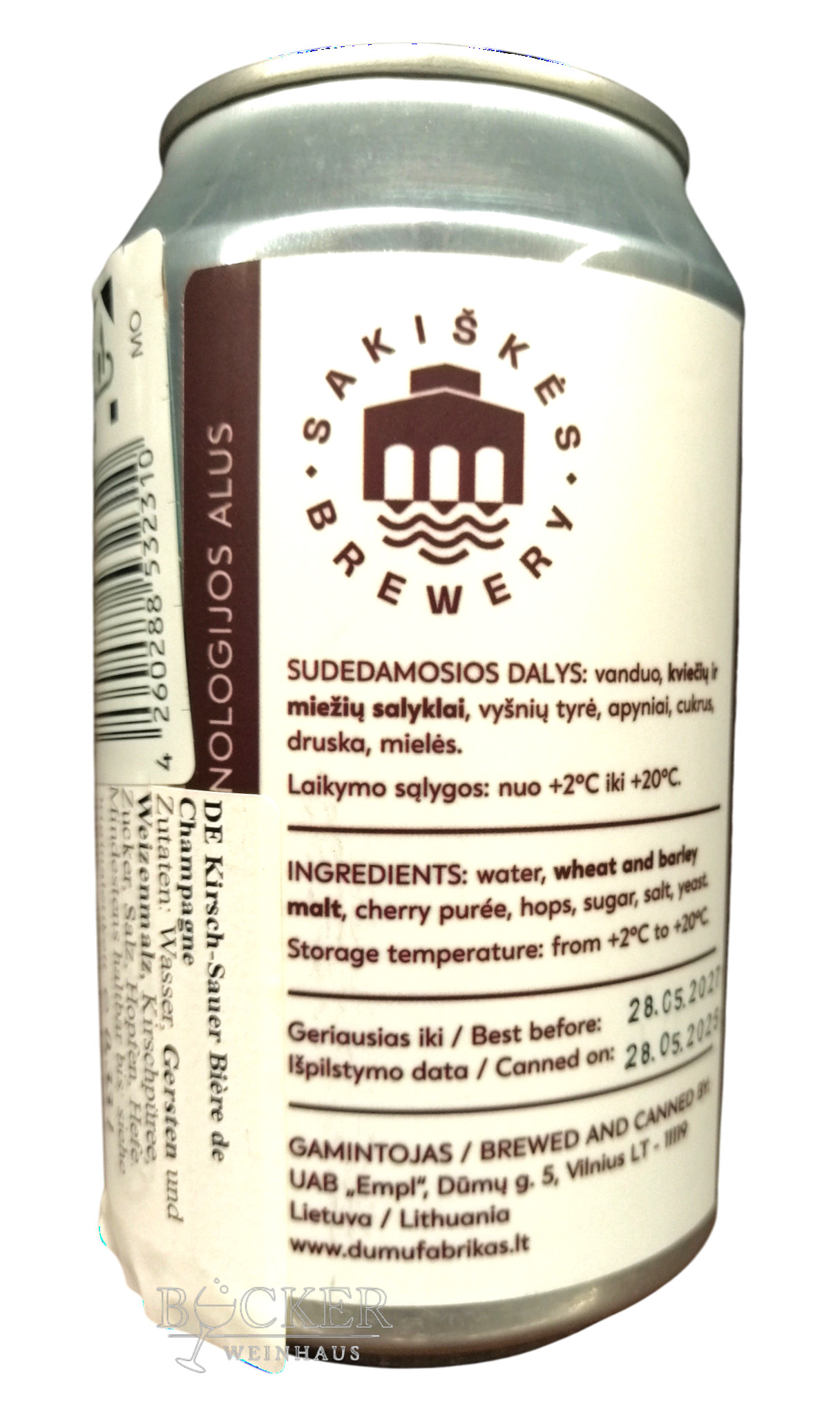 Biere de Champagne Sour Cherry Strong Beer 0,33 l  zzgl. 0,25 € Pfand