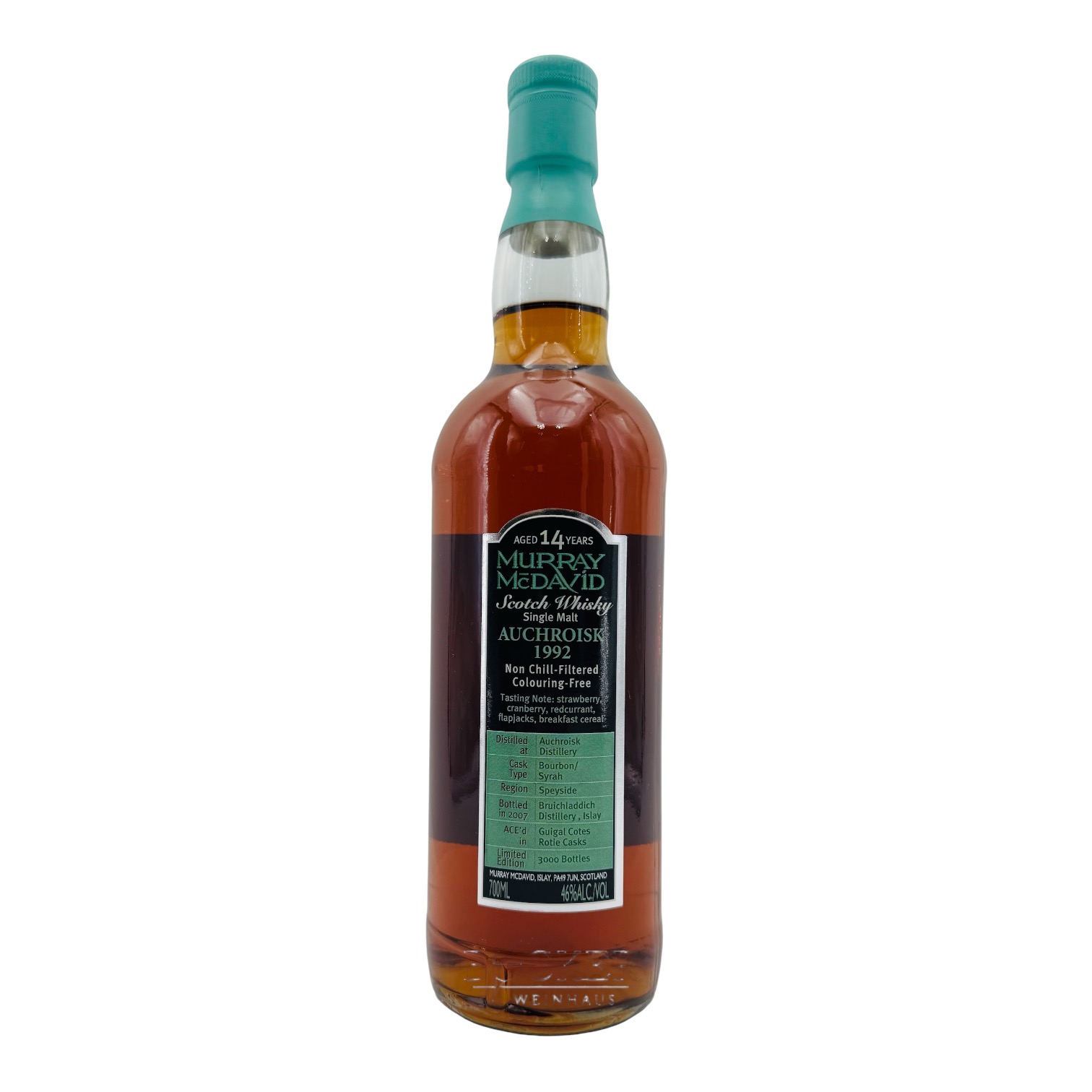 Auchroisk 1992 Murray McDavid 14 years 46 % vol. 0,70 l