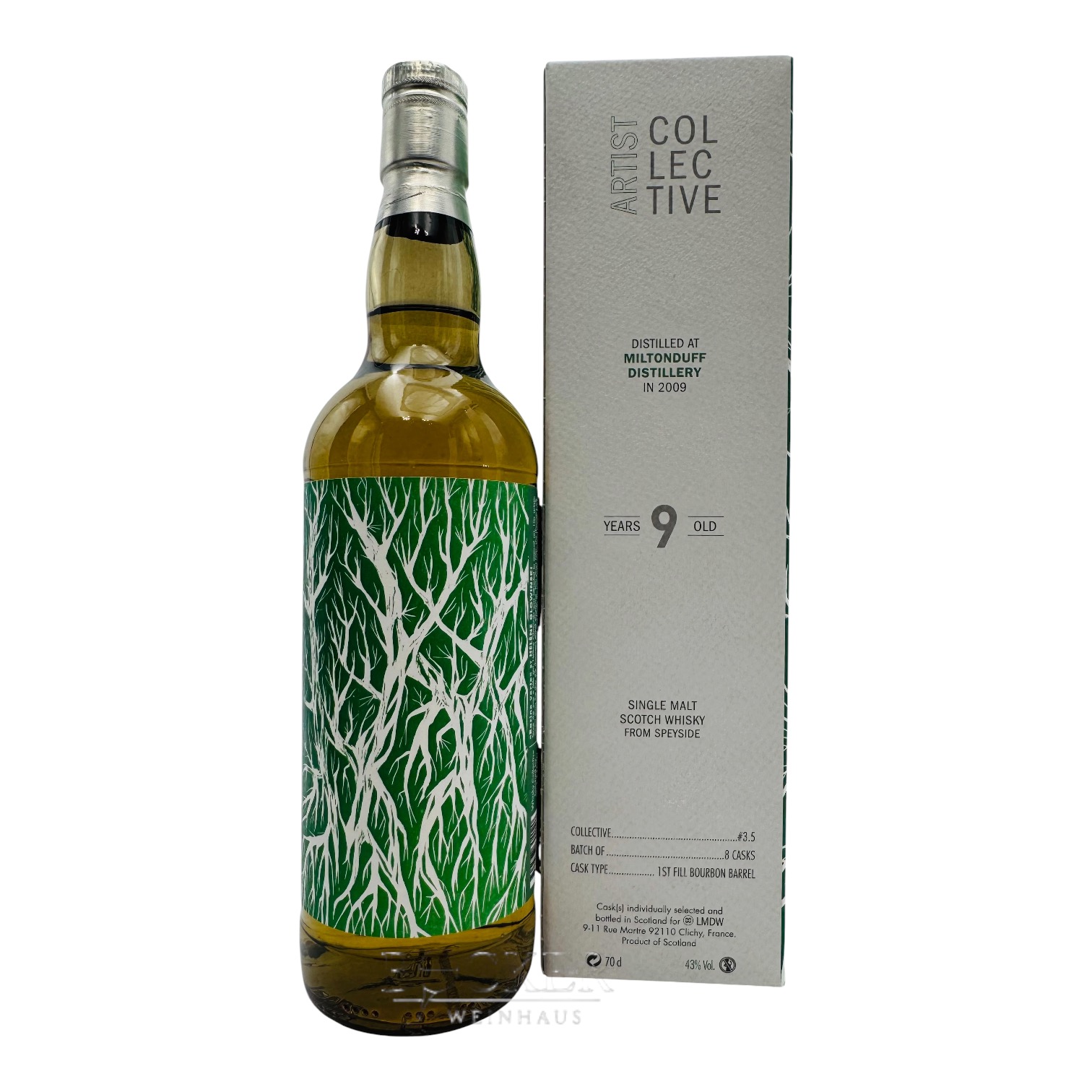 Miltonduff 2009 Octave Single Cask 11years 53,9%vol. 0,70 l
