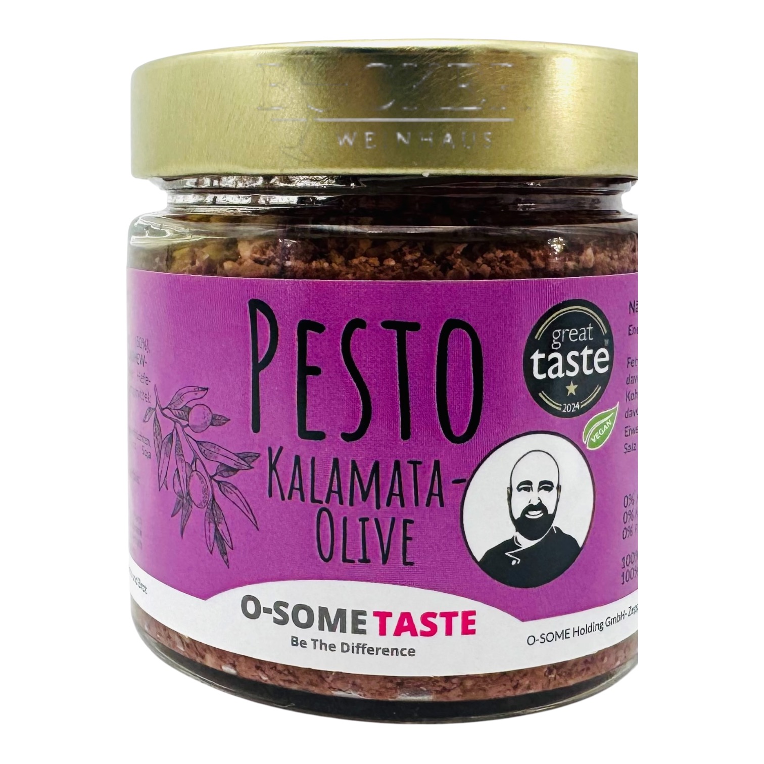 Pesto Kalamata Olive O-Some Taste 180g