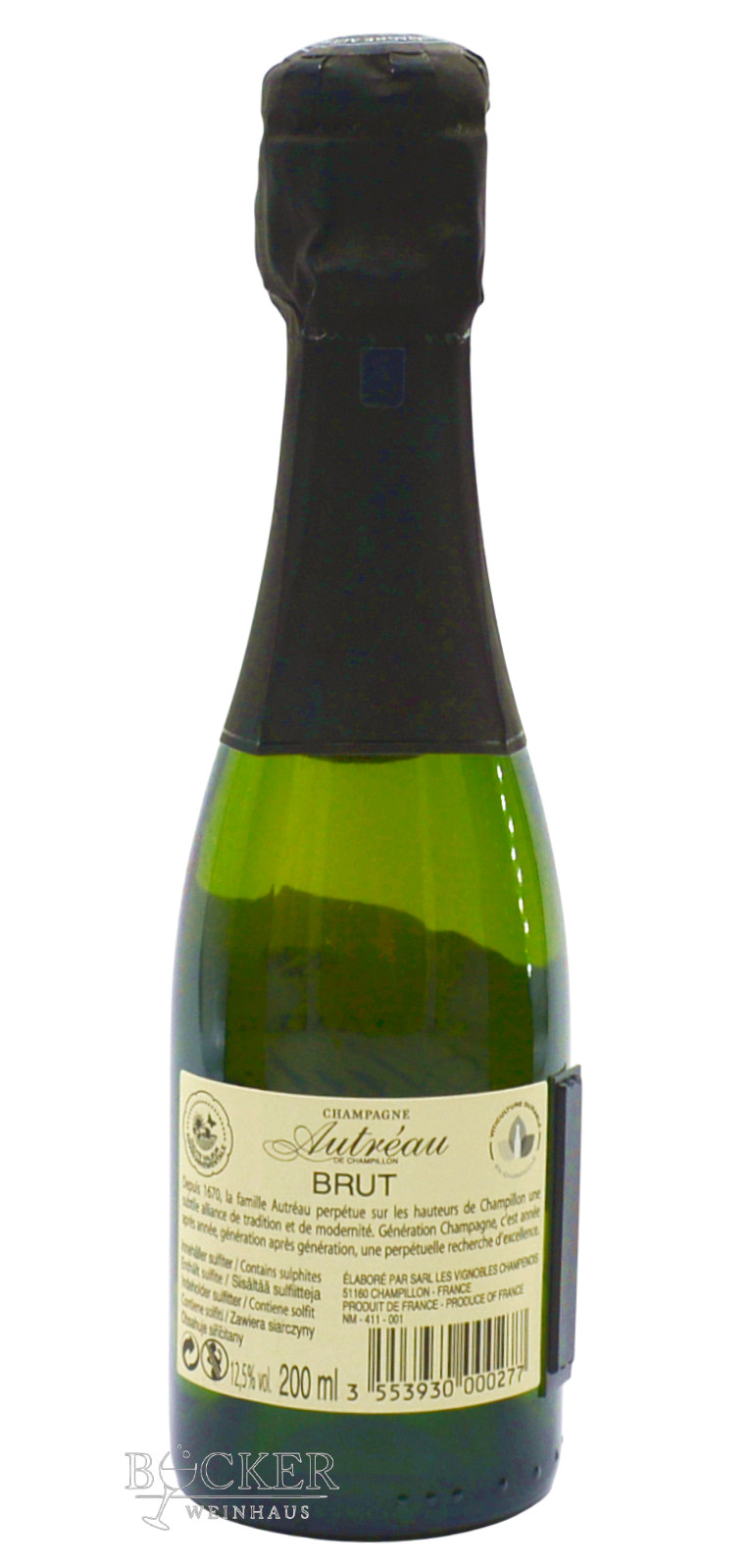 Autréau Champagne Brut 1er Cru 0,2 l