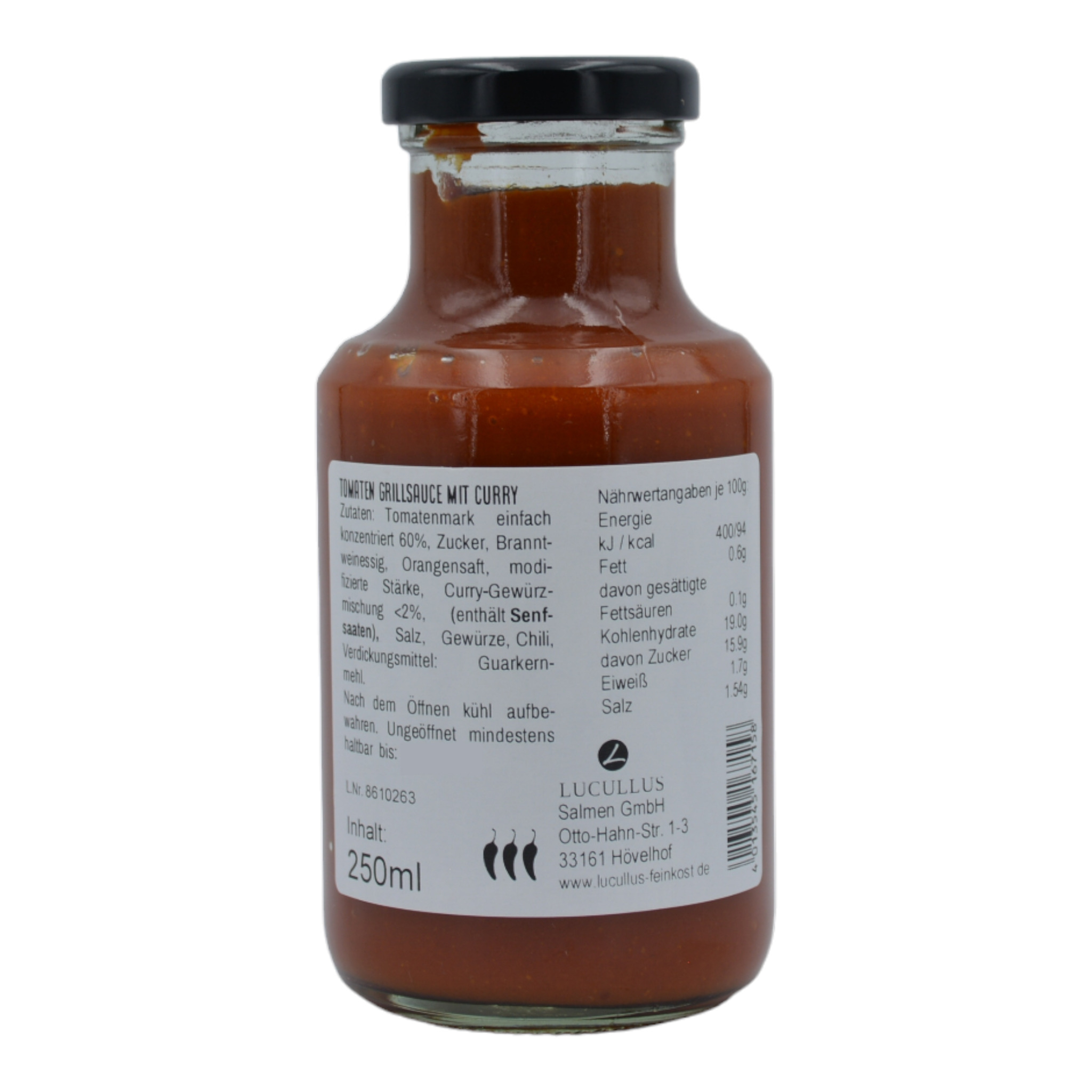 Lucullus Grill Sauce Bombay Curry Style
