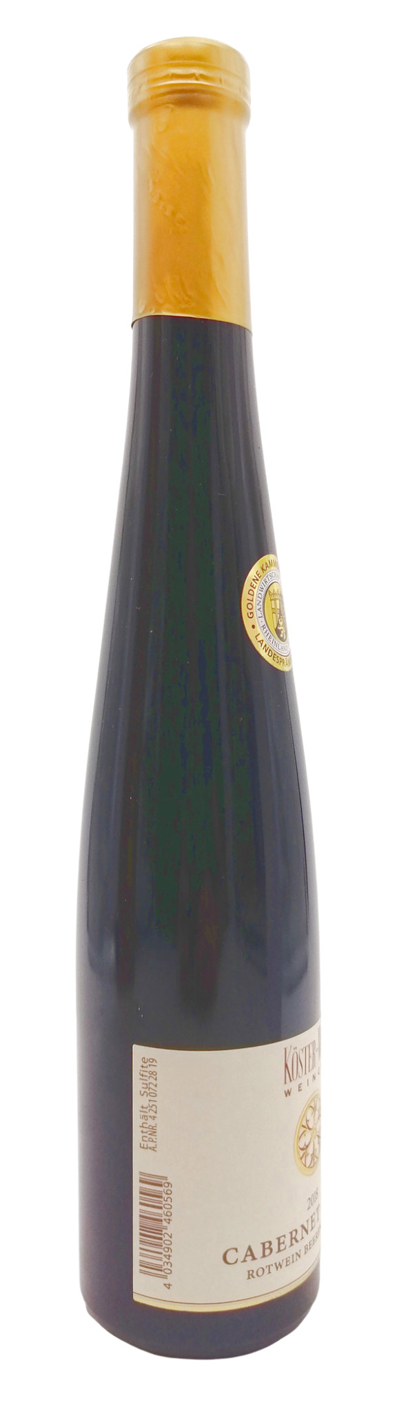 Köster-Wolf 2018 Cabernet Mitos 0,375 l