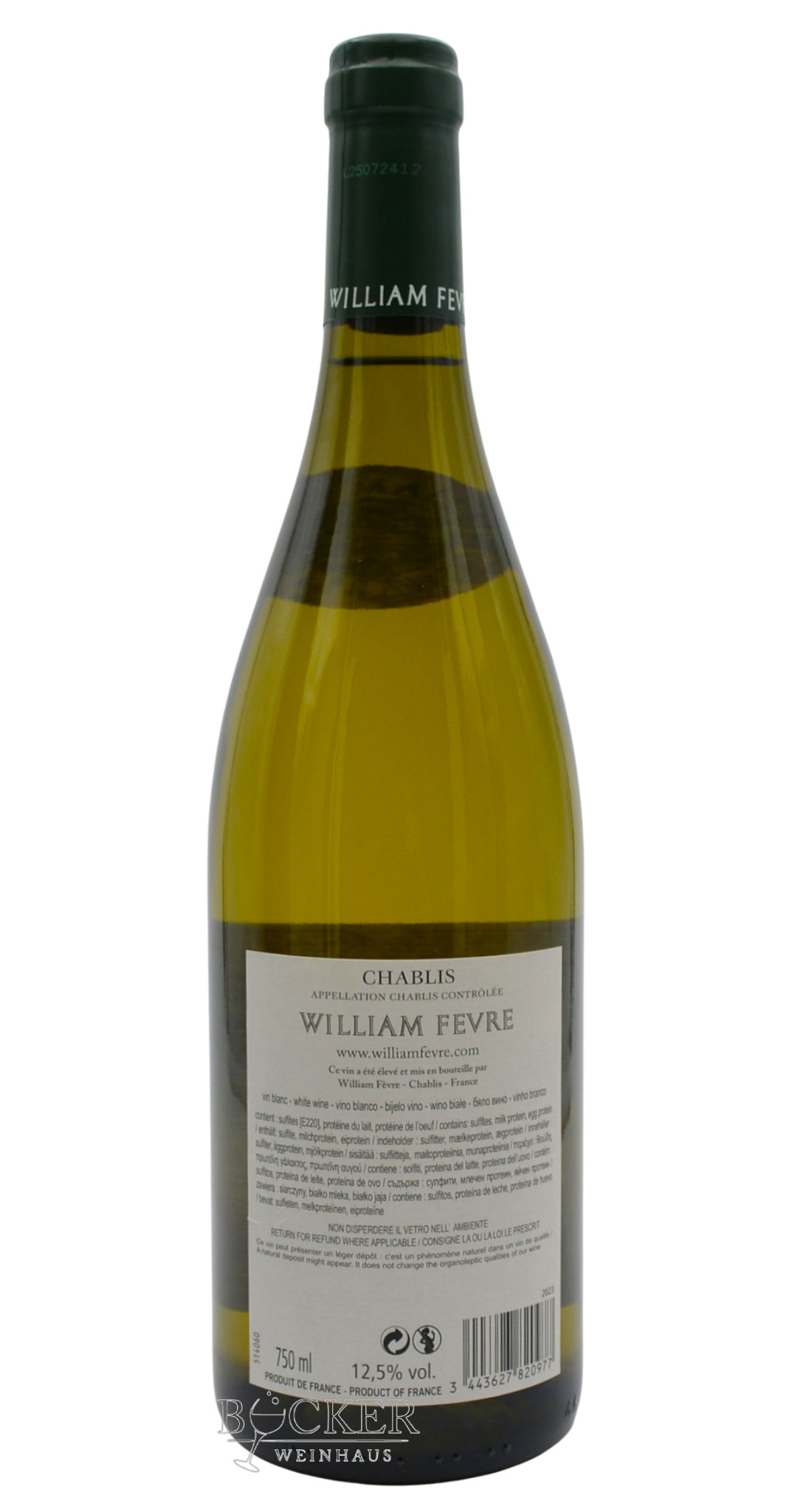 William Fevre Chablis AOC 0,750 l