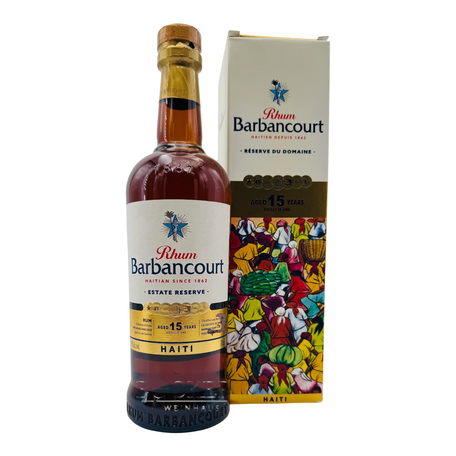 Barbancourt Rhum 15 years Reserve du Domaine Haititi 0,70 l