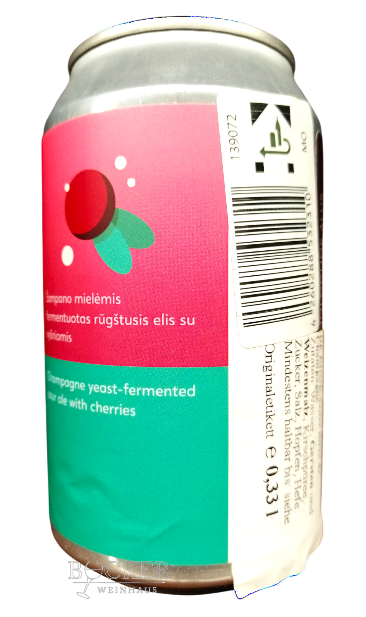 Biere de Champagne Sour Cherry Strong Beer 0,33 l  zzgl. 0,25 € Pfand