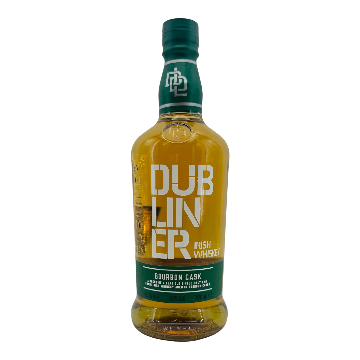 Dubliner Irish Whiskey Bourbon Cask 40%vol. 0,70 l