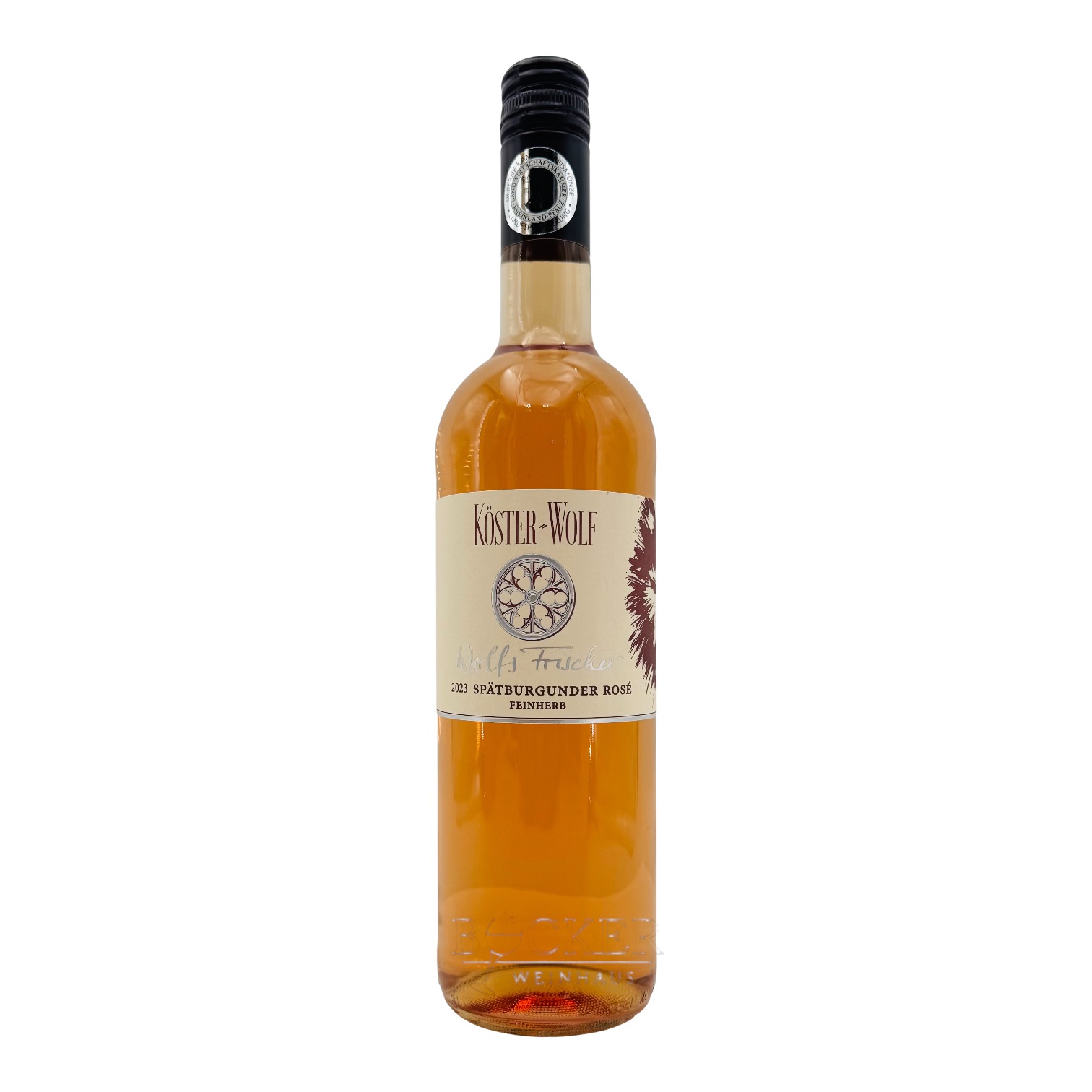 Köster-Wolf Wolf`s Frischer Feinherb Rose 0,75 l 12% vol