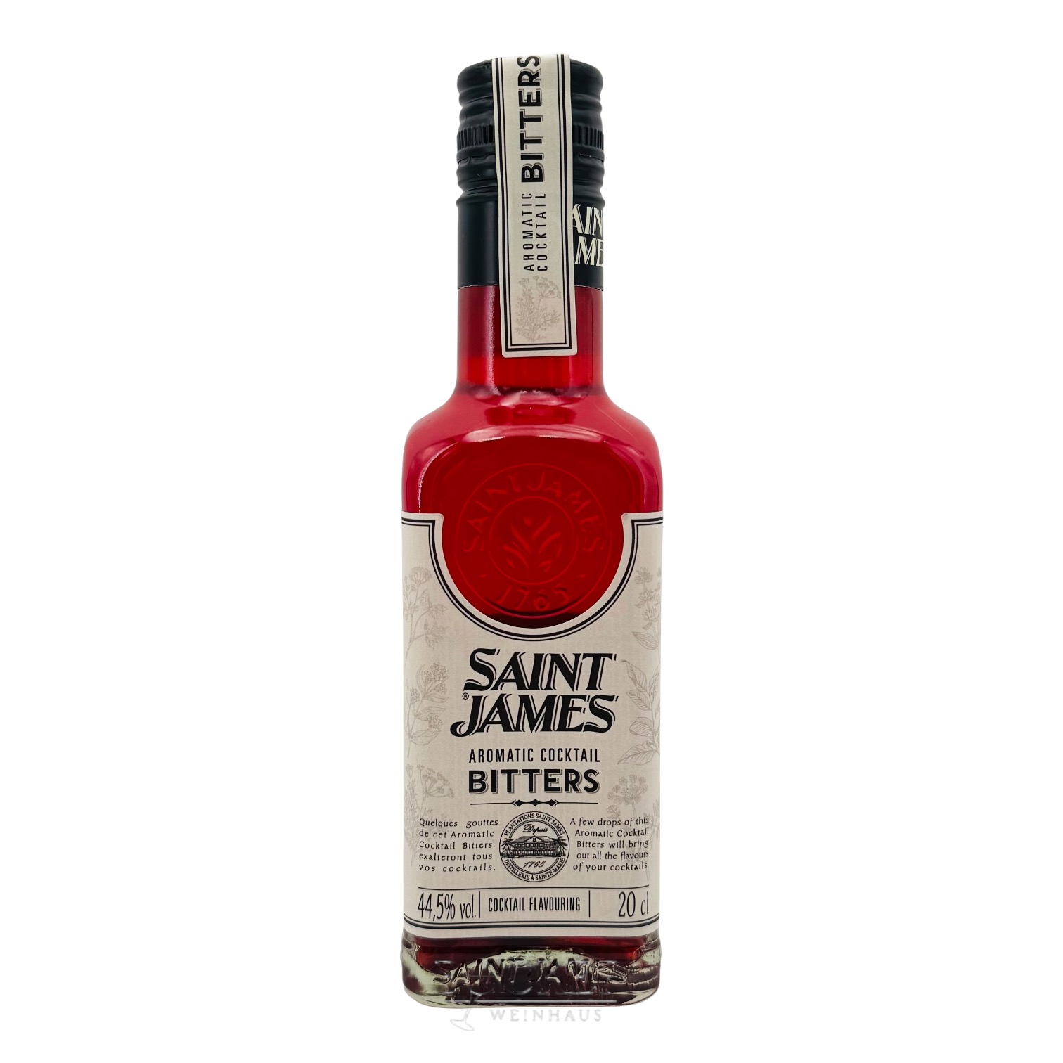 Saint James Aromatic Coctail Bitters 0,2 l 44,5% vol.