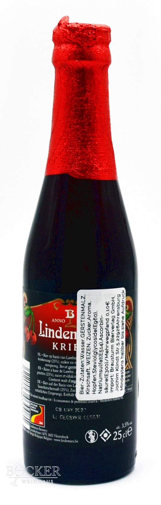 Lindemans Kriek Lambic Beer 250ml