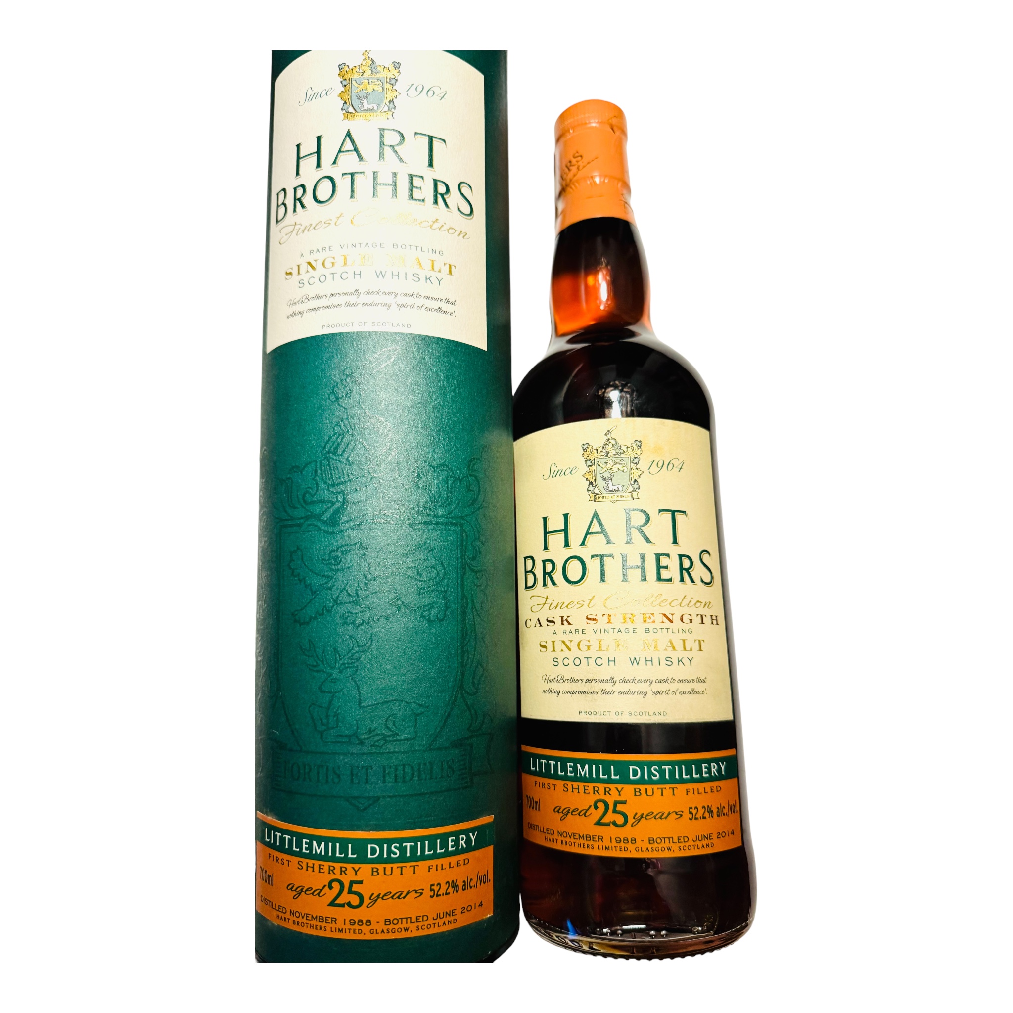 Littlemill 1988 25 years Sherry Butt 52,2 % vol. 0,70 l Hart Brothers Lowland 0,70 l