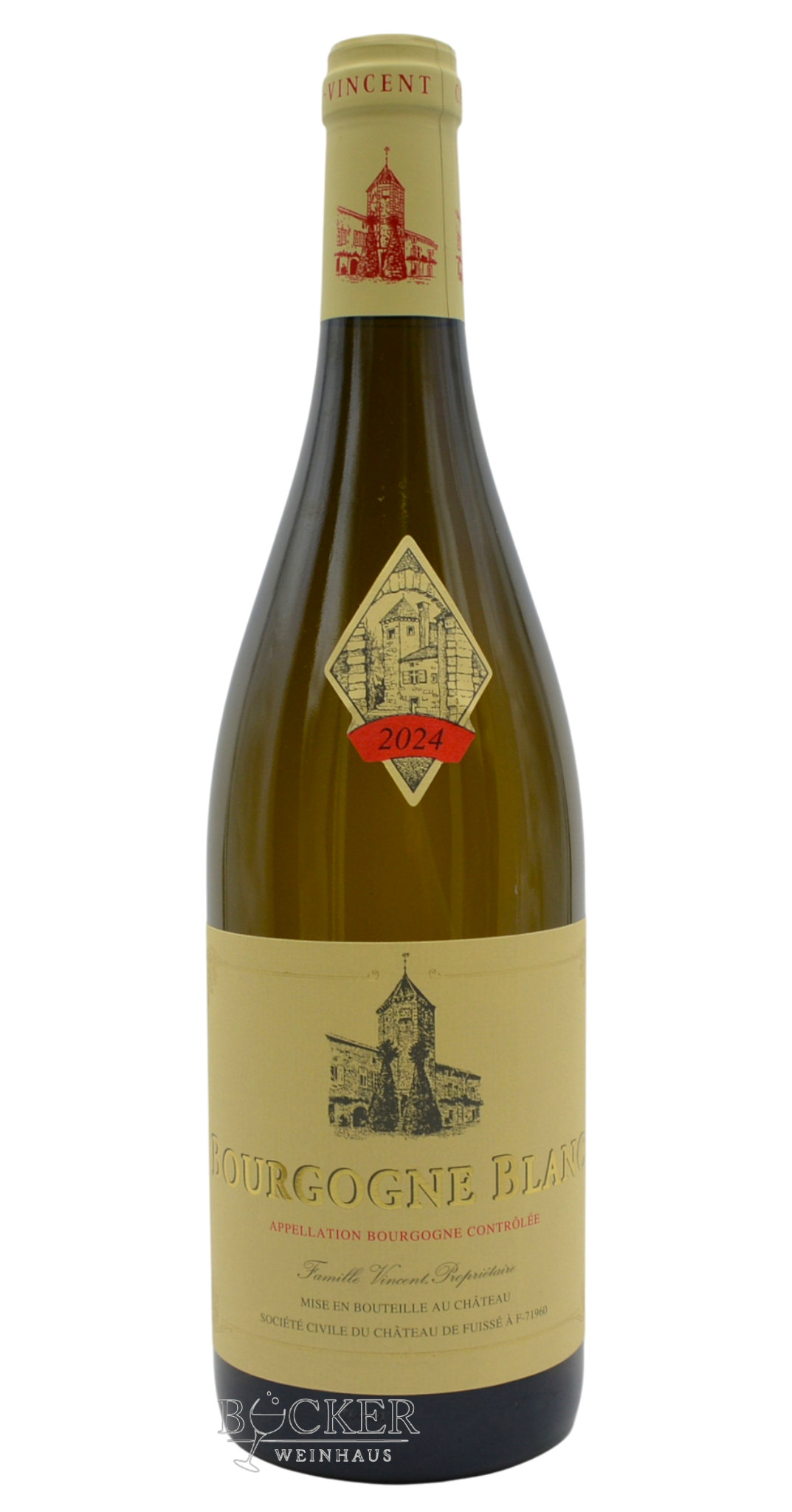 Chateau Fuissè Famille Vincent Bourgogne Blanc 2024 0,750 l