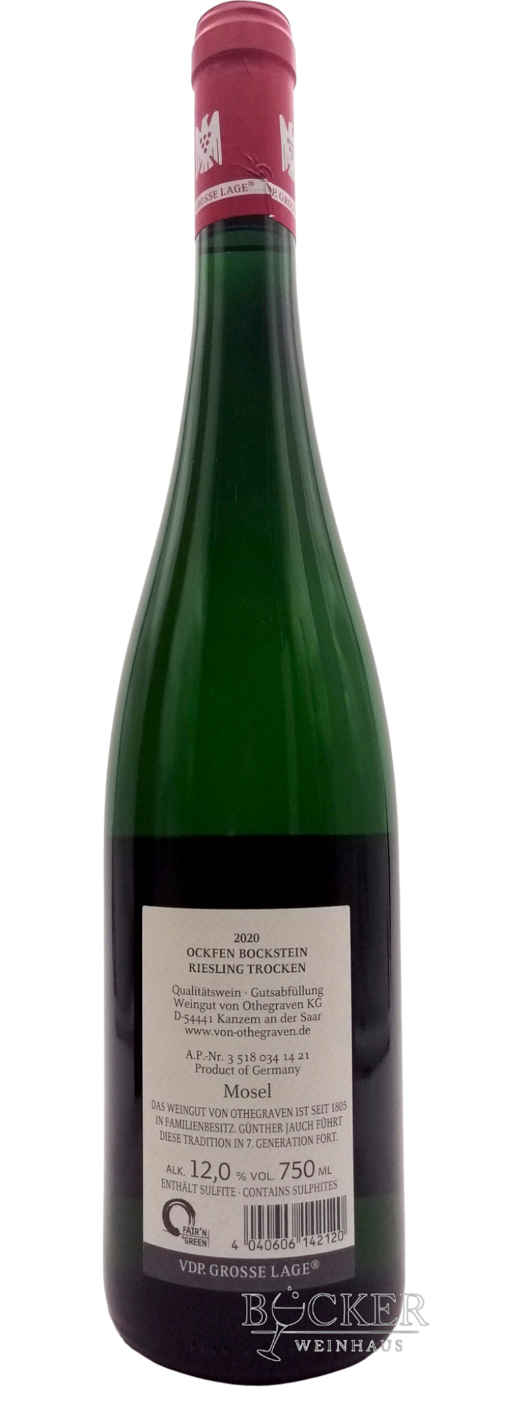 von Othegraven - Riesling Bockstein VDP.Grosses Gewächs