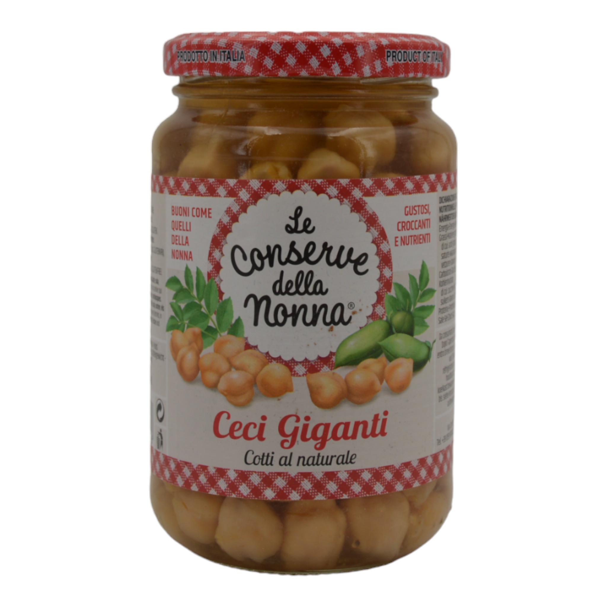 Le Conserve della Nonna Ceci Giganti Cote al Naturale