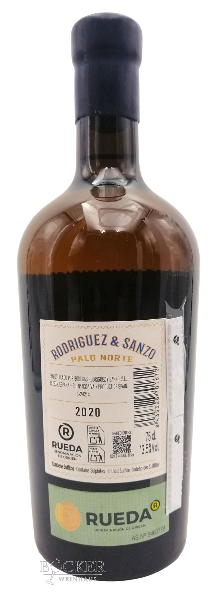 Rodrigo & Sanzo - PALO NORTE Verdejo 24 Months Sherry Cask
