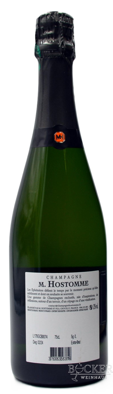 Hostomme Champagner UNIQ Grand Cru 0,75 l