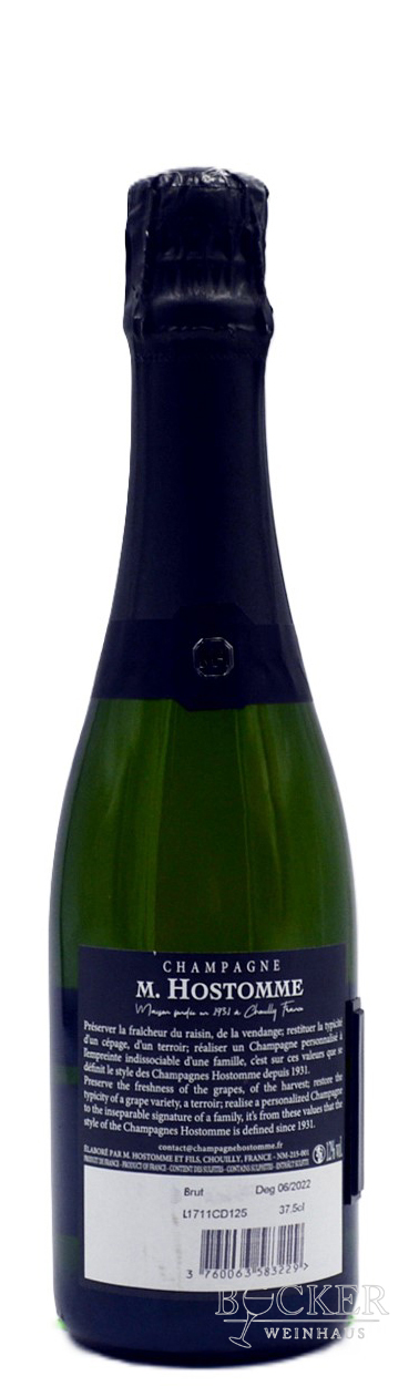Hostomme Champagner Tradition 12% Alc. 0,375 l