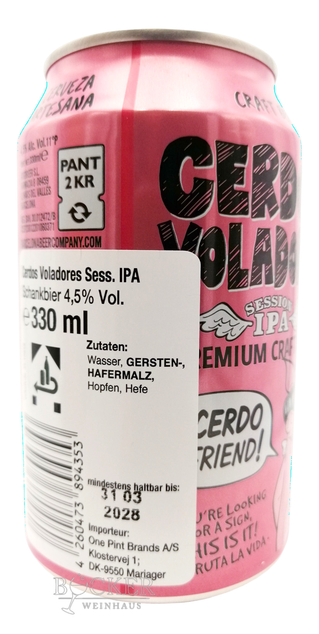 Barcelona - Cerdos Voladores Session IPA 330ml