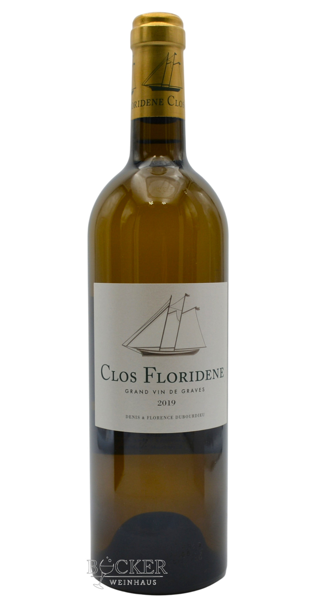 Clos Floridenne 2019 Graves Chateau Blanc 12,5 % Alc. 0,750 l