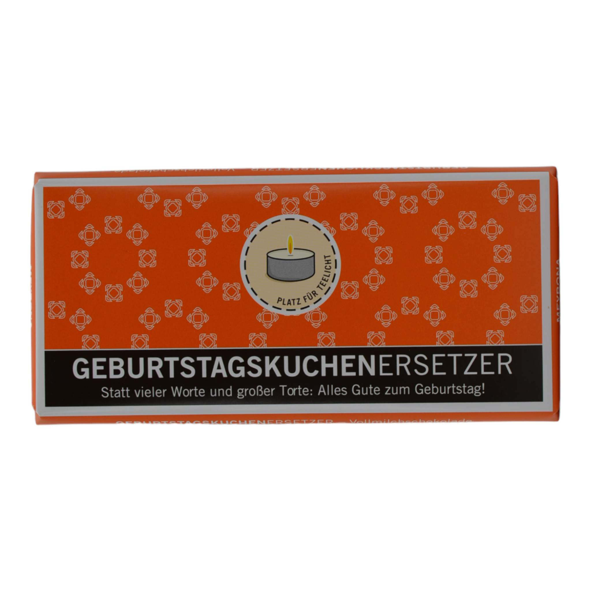 Meybona Geburtstagskuchenersetzer Schokolade 100g