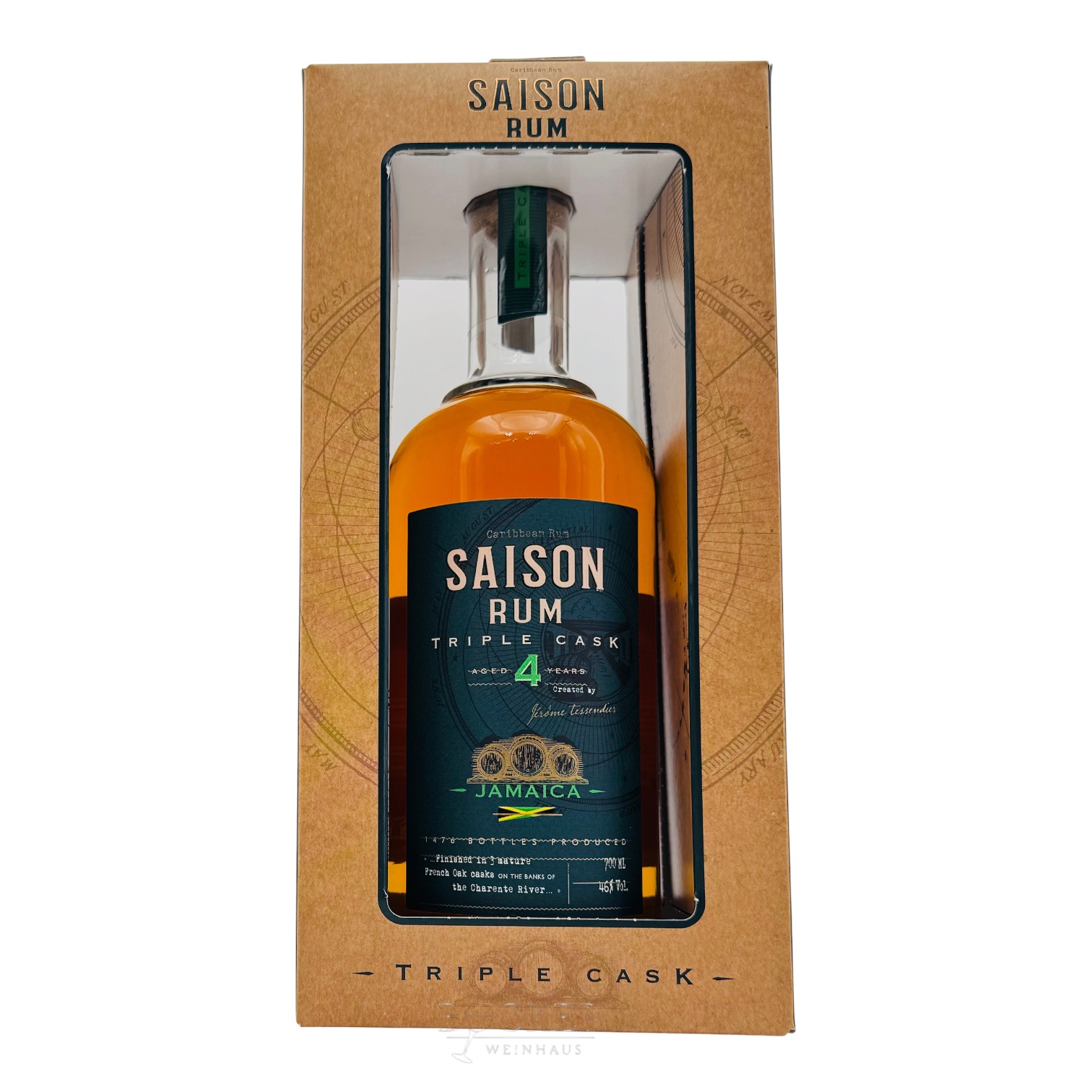 Saison Rum Triple Cask Jamaica 4 years 0,7 l