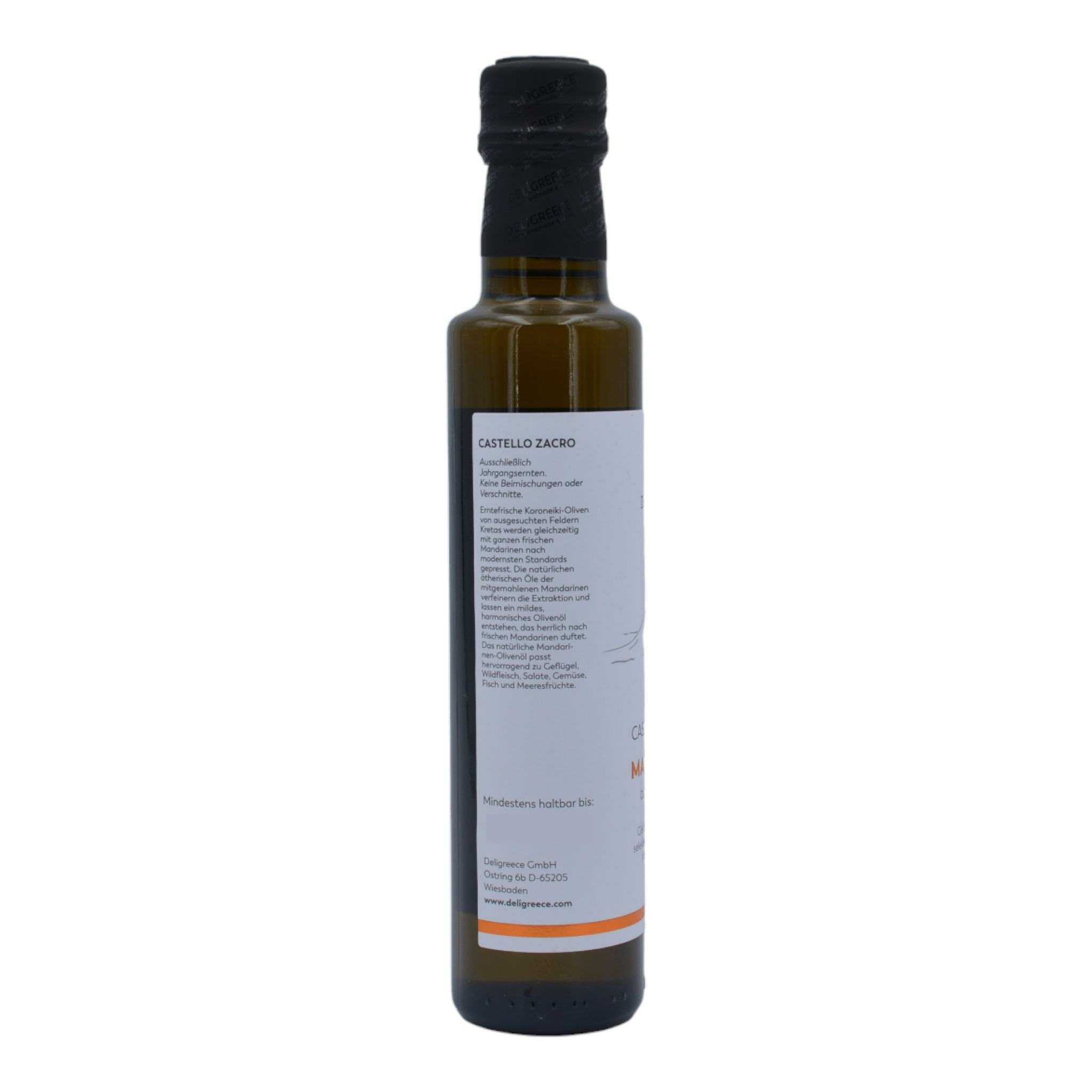 4260054323203Deligreece Castello Zacro Mandarinen Oliveöl aus Kreta s2