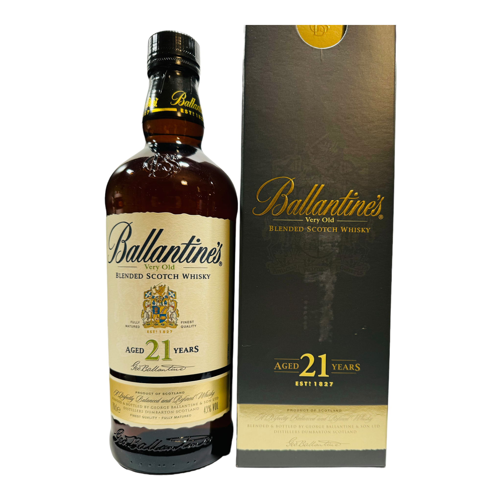 Ballantine´s 21 years Blended Scotch Whisky Very Old 0,70 l