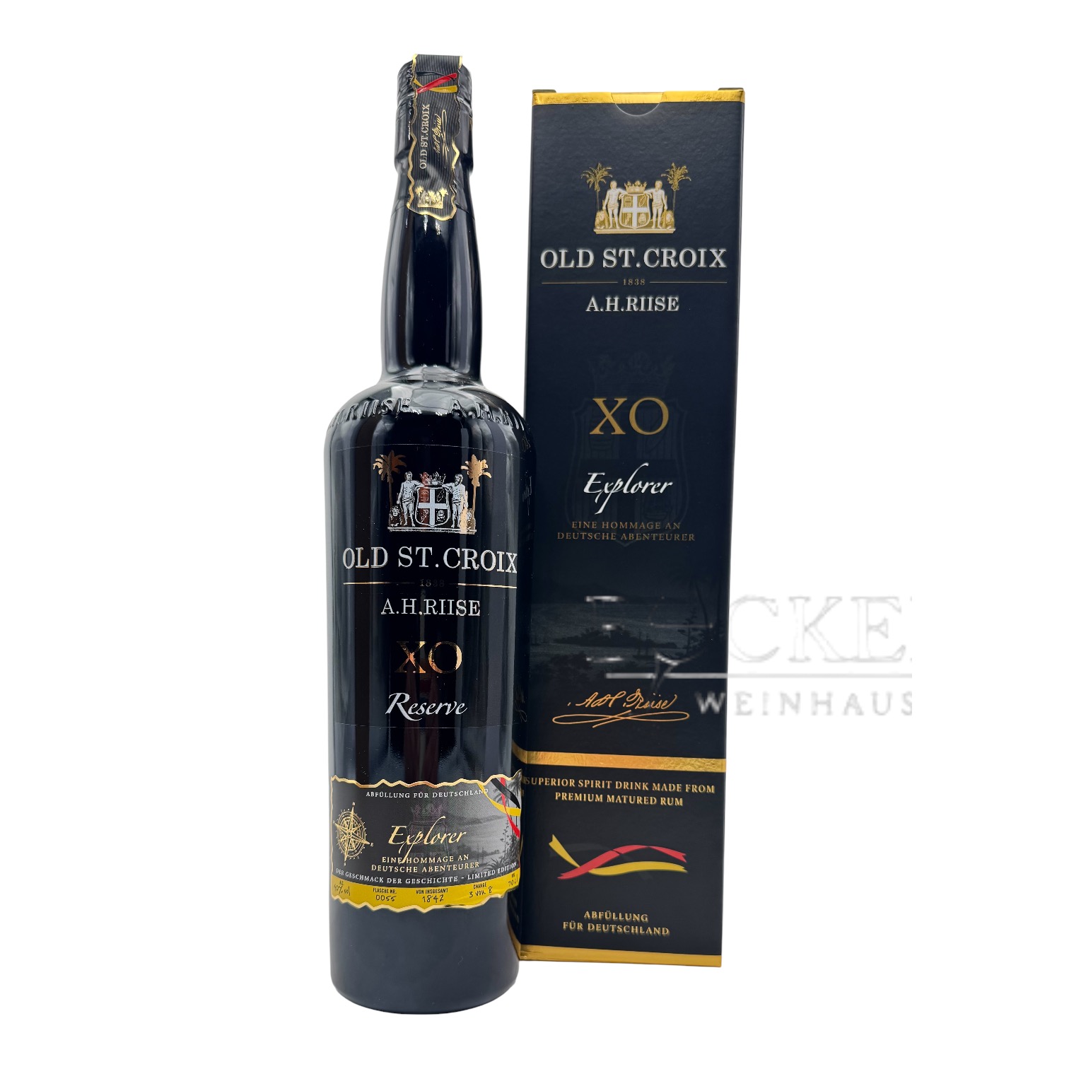 A.H. Riise Explorer XO Reserve Limited Edition 0,7 l 40% vol.
