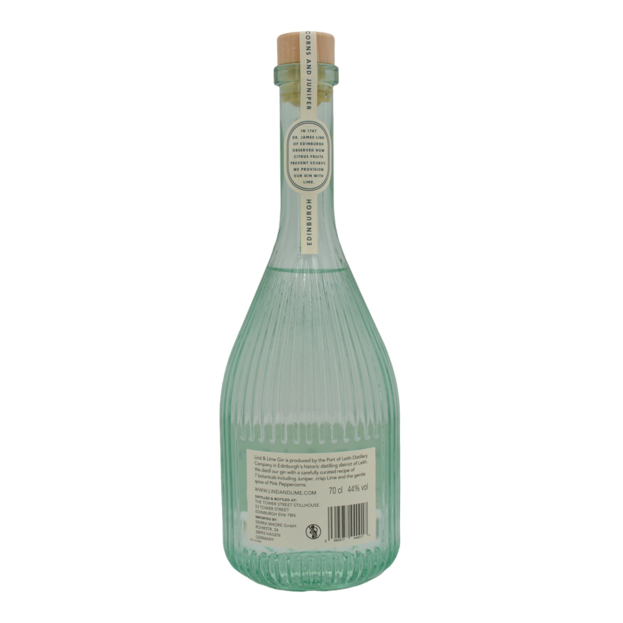 5060577440017Lind and Lime Scottish Maritime Gin Provisioned with Lime b - Weinhaus-Buecker