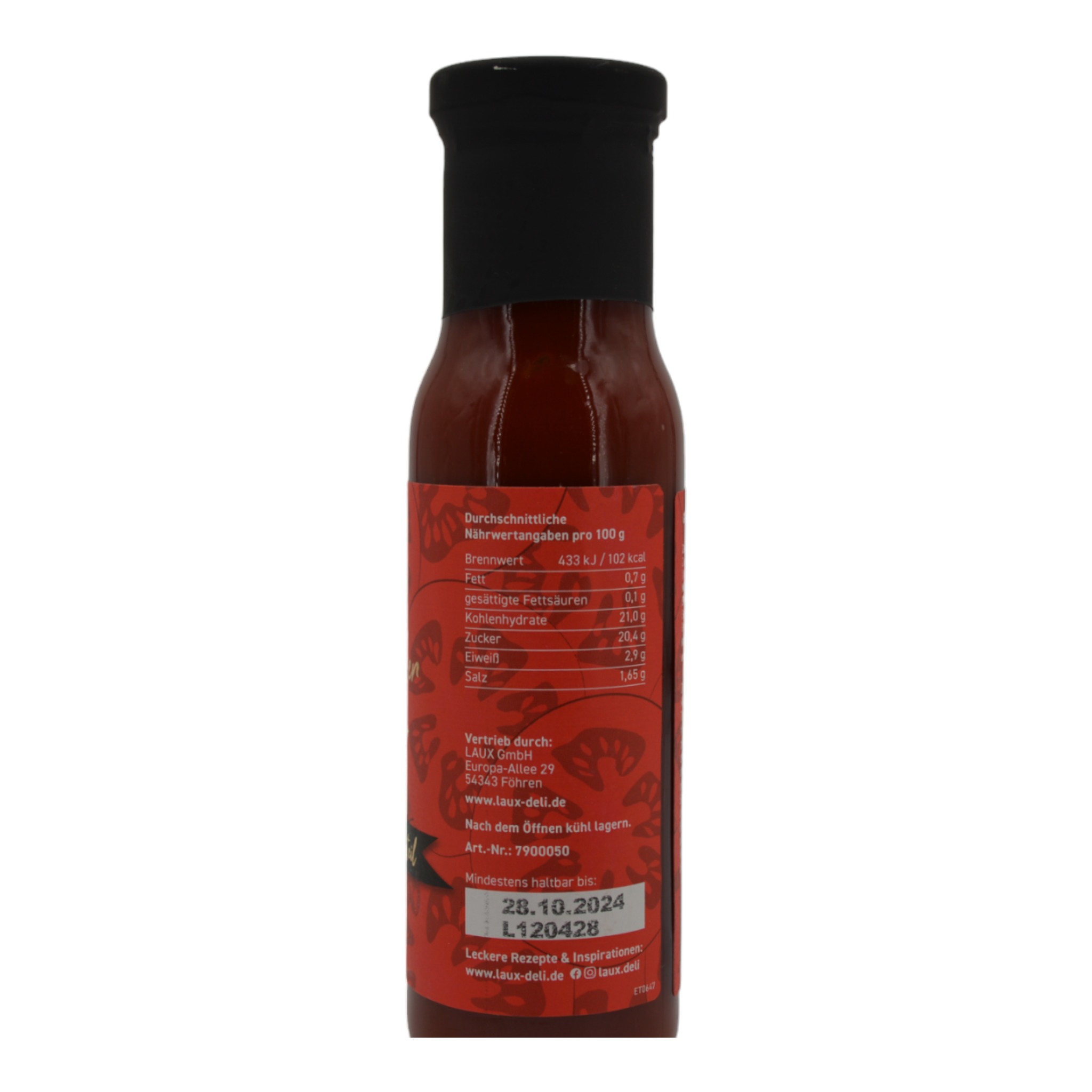 Laux Feinschmecker Ketchup 83% Tomatenmarkanteil