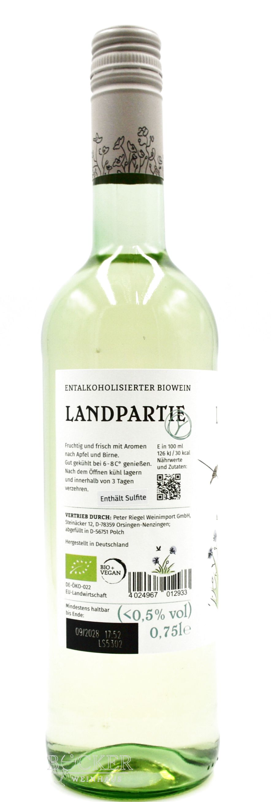 Landpartie Weisswein alkoholfrei